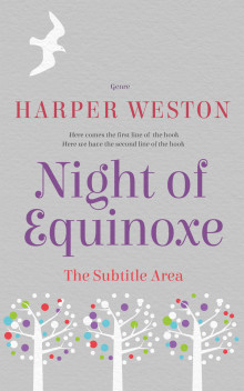 Pre Made Book Cover Silver