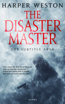 Pre Made Book Cover Heather