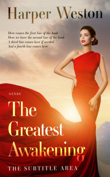 Pre Made Book Cover Cameo