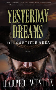 Pre Made Book Cover Cocoa Brown