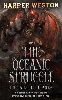 Pre Made Book Cover Cocoa Brown