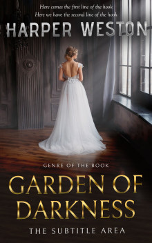 Pre Made Book Cover Cocoa Brown