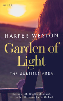 Pre Made Book Cover Martinique