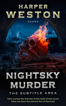 Pre Made Book Cover Vulcan