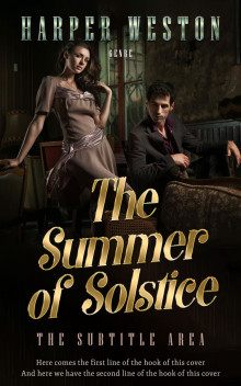 Pre Made Book Cover Night Rider