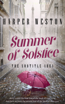 Pre Made Book Cover Silver Rust