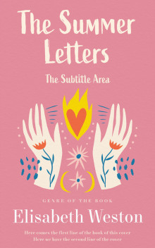 Pre Made Book Cover Deep Blush