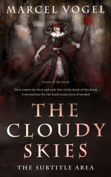 Pre Made Book Cover Cocoa Brown