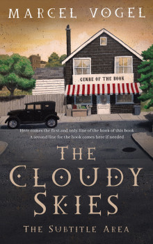 Pre Made Book Cover Thunder