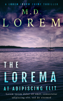 Pre Made Book Cover Mirage