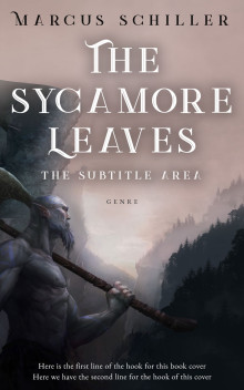 Pre Made Book Cover Martini