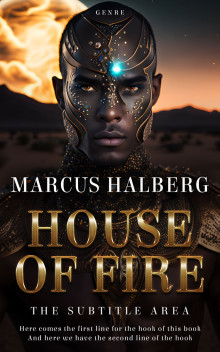 Pre Made Book Cover Cocoa Brown