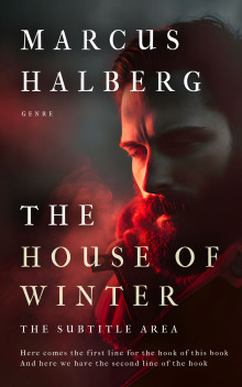 Pre Made Book Cover Cocoa Brown