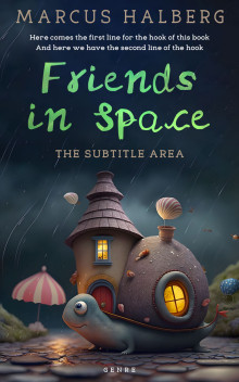 Pre Made Book Cover Ebony Clay