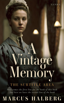 Pre Made Book Cover Oil