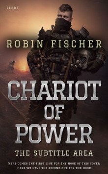 Pre Made Book Cover Cocoa Brown