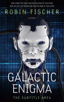 Pre Made Book Cover Silver Sand