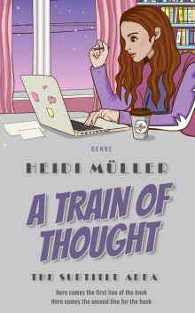 Pre Made Book Cover Pale Slate