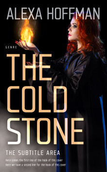 Pre Made Book Cover Tan