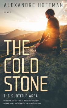 Pre Made Book Cover Grain Brown