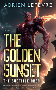 Pre Made Book Cover Thunder