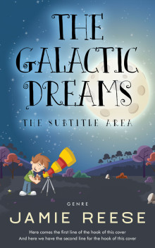 Pre Made Book Cover Oxford Blue