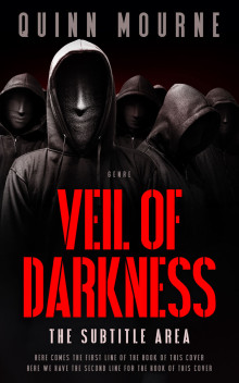 Pre Made Book Cover Alizarin Crimson