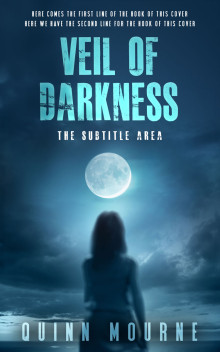 Pre Made Book Cover Nile Blue