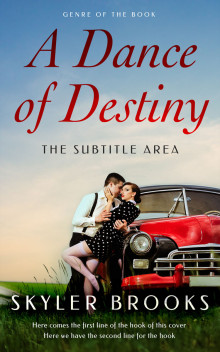 Pre Made Book Cover Green Spring