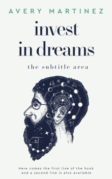 Pre Made Book Cover Ebony Clay