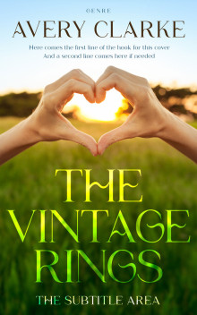 Pre Made Book Cover Tana