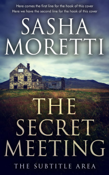 Pre Made Book Cover Ebony Clay