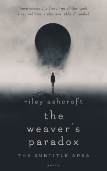 Pre Made Book Cover Outer Space