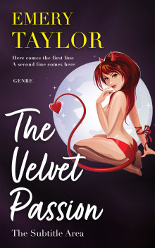 Pre Made Book Cover Cameo