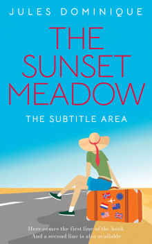 Pre Made Book Cover Cerulean