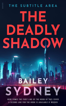 Pre Made Book Cover Ebony