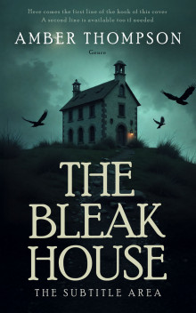 Pre Made Book Cover Timber Green