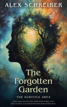 Pre Made Book Cover Outer Space