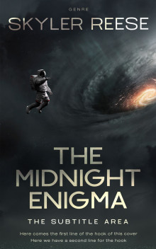 Pre Made Book Cover Outer Space