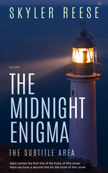 Pre Made Book Cover Cloud Burst