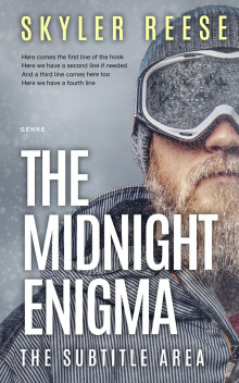 Pre Made Book Cover Oslo Gray