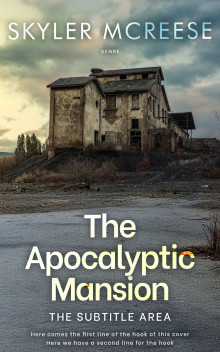 Pre Made Book Cover Corduroy