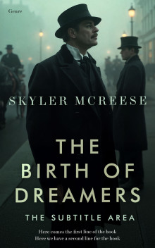 Pre Made Book Cover Spring Rain