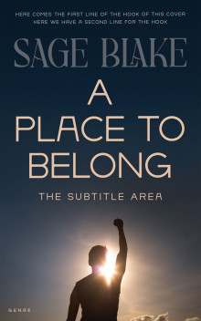 Pre Made Book Cover Ebony Clay