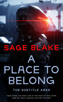 Pre Made Book Cover Lily