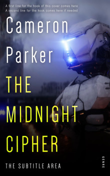 Pre Made Book Cover Steel Gray