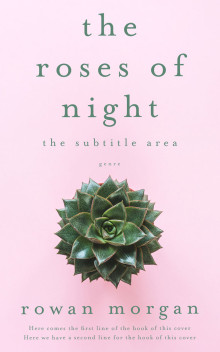 Pre Made Book Cover Carousel Pink