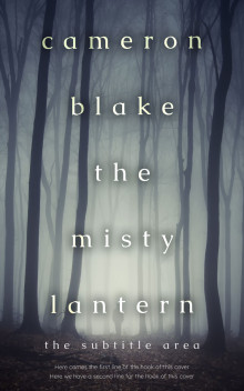 Pre Made Book Cover Trout