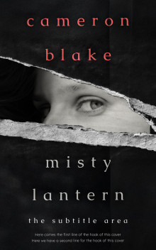 Pre Made Book Cover Cloudy