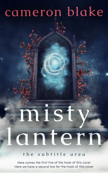 Pre Made Book Cover Ebony Clay